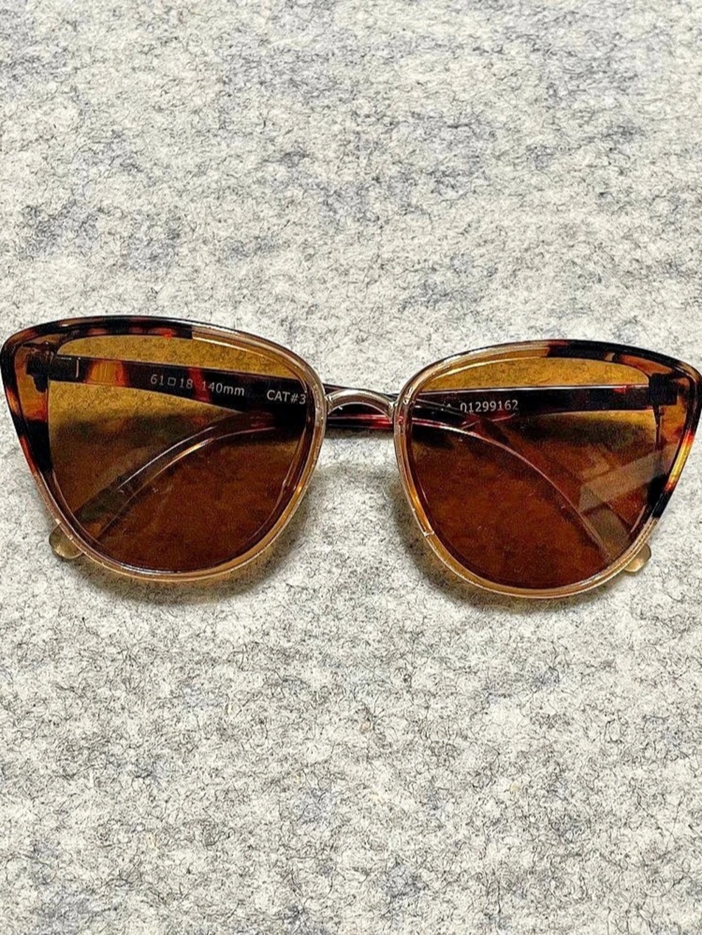 Tortoiseshell Cat-Eye Sunglasses